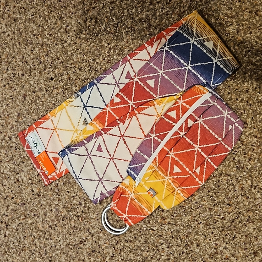 Tekhni Repreve Rainbow Colored Waist Bag